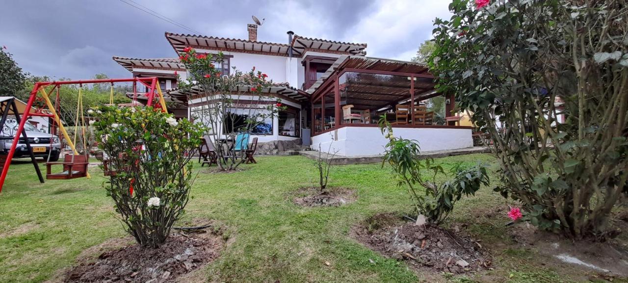 Casa Hotel San Pedro Villa de Leyva Eksteriør bilde